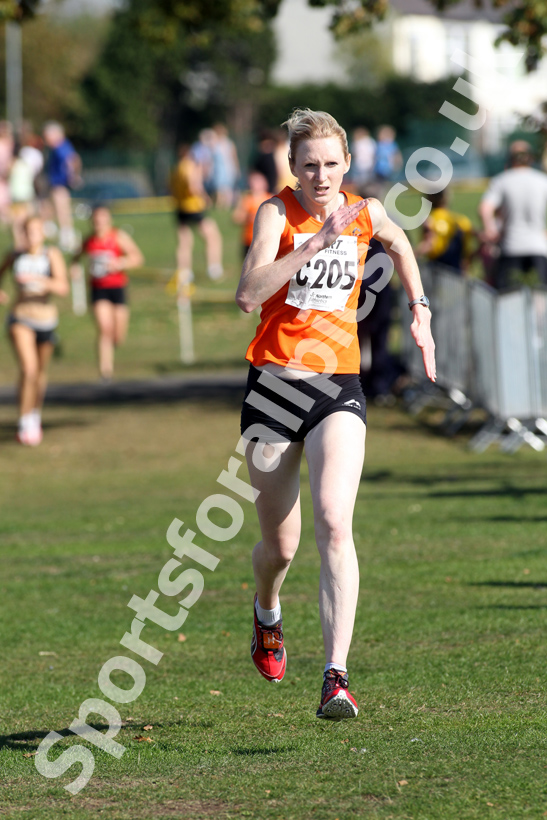 Kim Simpson (Durham City Harriers), Senior Women Northern Cross Country Relay, Graves Park, Sheffield